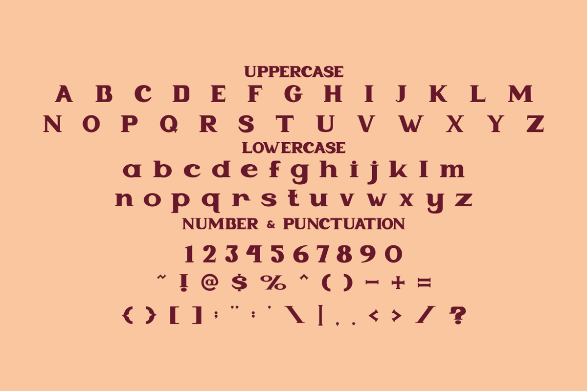 Caldra Modern Classic Serif Font, a Serif Font by PutraCetol Studio (Photo 5 of 5)