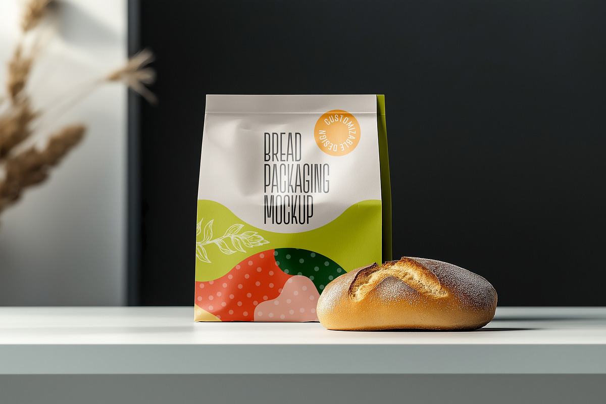 Bakery & Bread Packaging Mockups, a Packaging Mockup by dpi (Photo 10 of 16)