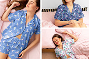 Preppy bird seamless patterns, a Pattern Graphic by Alenkakarabanova (Thumbnail 2 of 5)