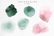 WATERCOLOR BUNDLE Peonies & Roses, an Illustration by ollalya (Thumbnail 42 of 101)