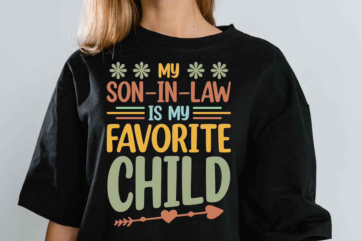 Son In Law T shirt design, a Graphic by Vector Portal (Photo 2 of 9)