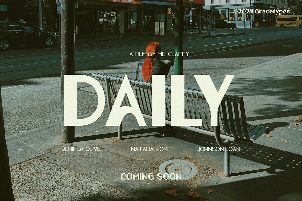 Picky Fredy | Display Typeface, a Sans Serif Font by gracetype_studio (Photo 9 of 12)