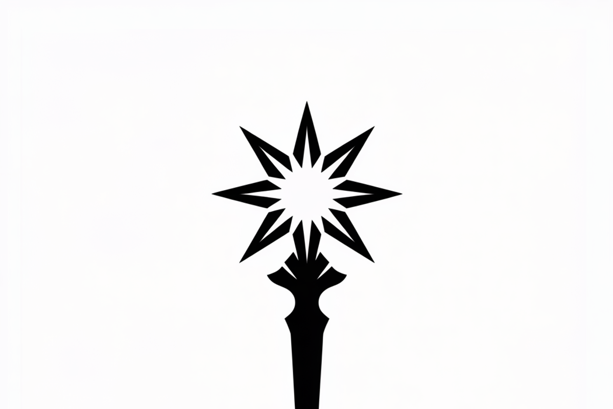 A stylish set of magic wand vector, an Illustration by Amazin_art (Photo 11 of 41)