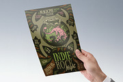 Hand Drawn Plesiosaurus & Cats Flyer, a Flyer Template by ashenterprise (Thumbnail 3 of 4)