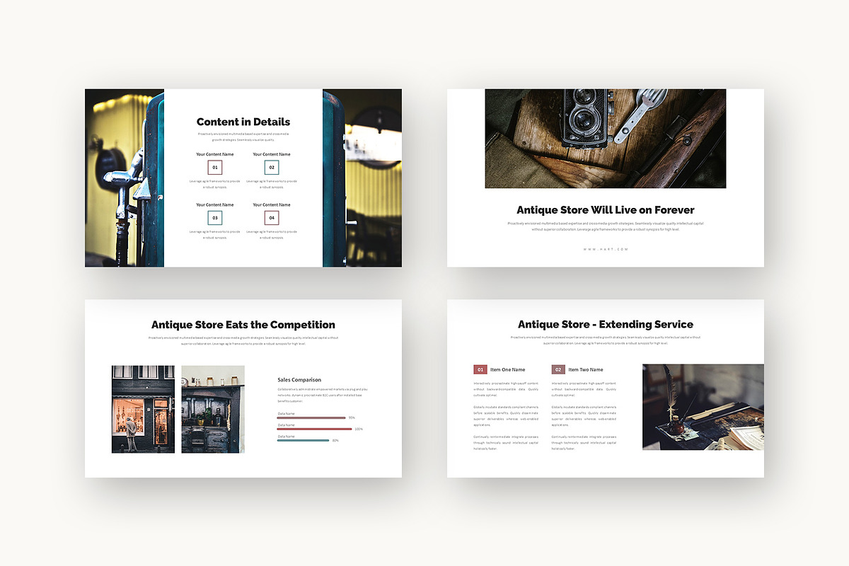 Hart : Heritage Brand Google Slides, a Presentation Template by Punkl Camp (Photo 6 of 16)