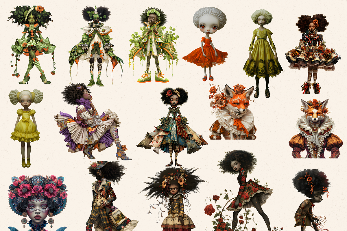 MOST PECULIAR CHARACTERS VOLUME II, a Person Illustration by Daring Digies (Photo 6 of 10)
