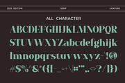 Baflen - Modern Serif Typeface, a Serif Font by MaikoHatta (Thumbnail 3 of 8)