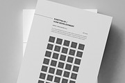 12 Pages - Minimal Resume CV, a Resume Template by Egotype (Thumbnail 5 of 5)
