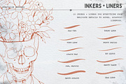 Dead Pretty Watercolor Brushes, a Brush Add-On by Fins and Fiction (Thumbnail 4 of 12)