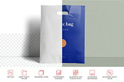 Plastic Bag Mockup, a Packaging Mockup by megostudi0 (Thumbnail 7 of 7)