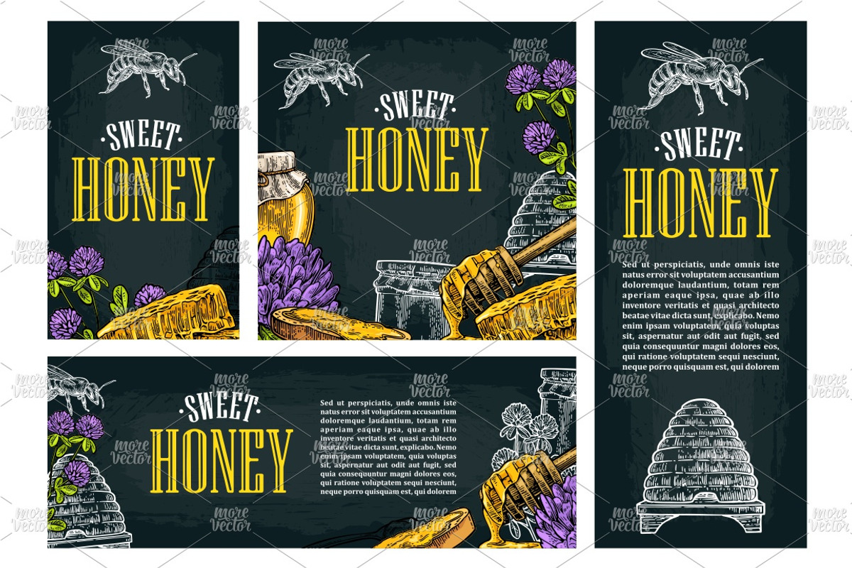 Set Honey, an Illustration by MoreVector (Photo 4 of 5)