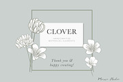 Clover Botanicals - Florals & Leaves, an Illustration by Momo Studio (Thumbnail 12 of 12)