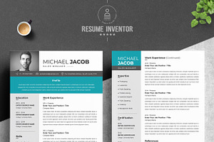 Sales Manager Resume Template Format