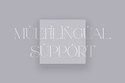 Utorus - Unique Serif Font, a Serif Font by Aqeel_Art (Thumbnail 8 of 12)