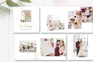 Gold Luxe Photography Album PSD