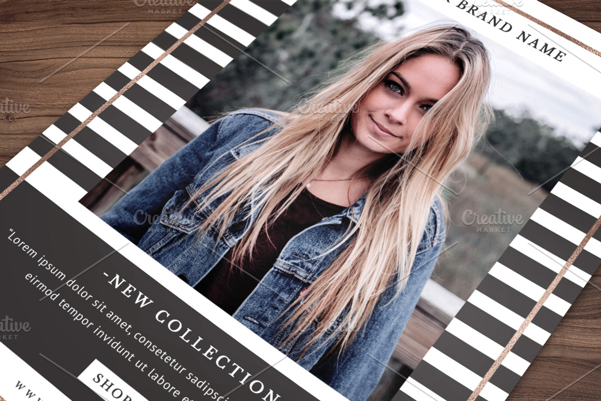 Fashion Flyer Template, a Flyer Template by NM-Design-Studio (Photo 4 of 4)