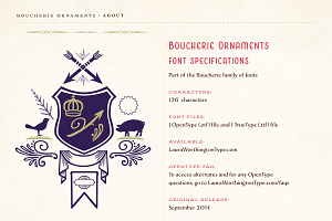 Boucherie Ornaments