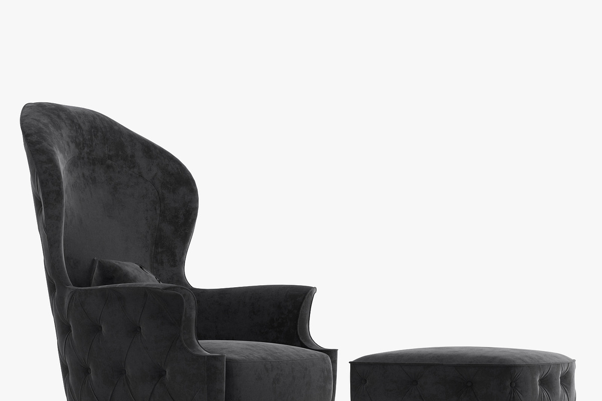 Visionnaire Alice Armchair, a Furniture 3D Model by Alartimodels (Photo 4 of 17)