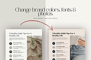 Canva Health Social Media Ellen, a Social Media Template by Lovely Confetti (Thumbnail 3 of 9)