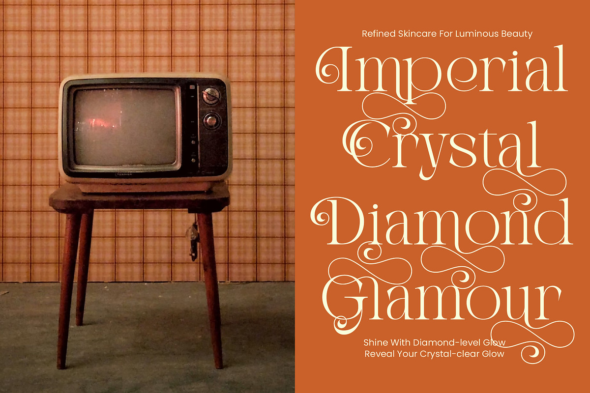 Chanel Gleminore Decorative Swash, a Serif Font by timelesstype.co (Photo 11 of 15)