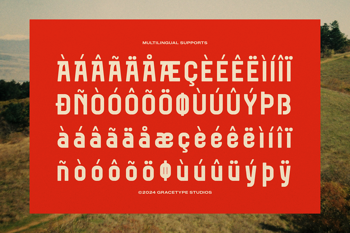 Oladro Churo | Display Sans Serif, a Sans Serif Font by gracetype_studio (Photo 12 of 12)