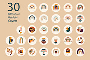 Rainbows and Abstract shapes, an Illustration by MoleskoStudio (Thumbnail 2 of 8)