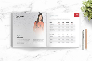 Magazine Media Kit Template