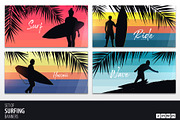 Surf banners, a Decorative Illustration by Leo Edition (Thumbnail 1 of 3)