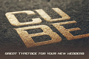 Cube - Display Font, a Font by JumboDesign (Thumbnail 4 of 5)