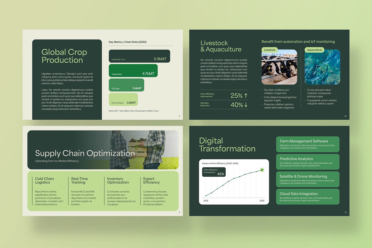 Modern Presentation Template, a Presentation Template by BrandPacks (Photo 4 of 7)
