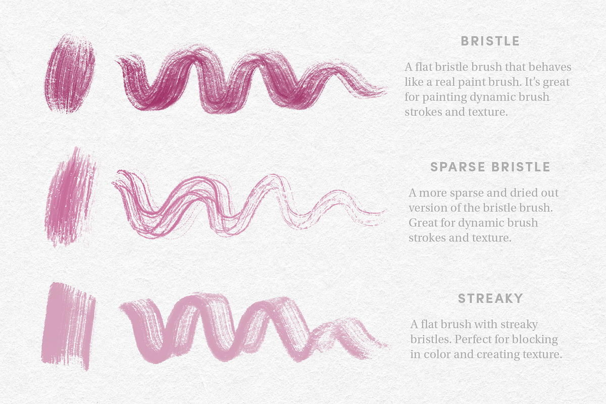 Gouache Set – Procreate Brushes, a Brush Add-On by Sadie Lew (Photo 2 of 17)
