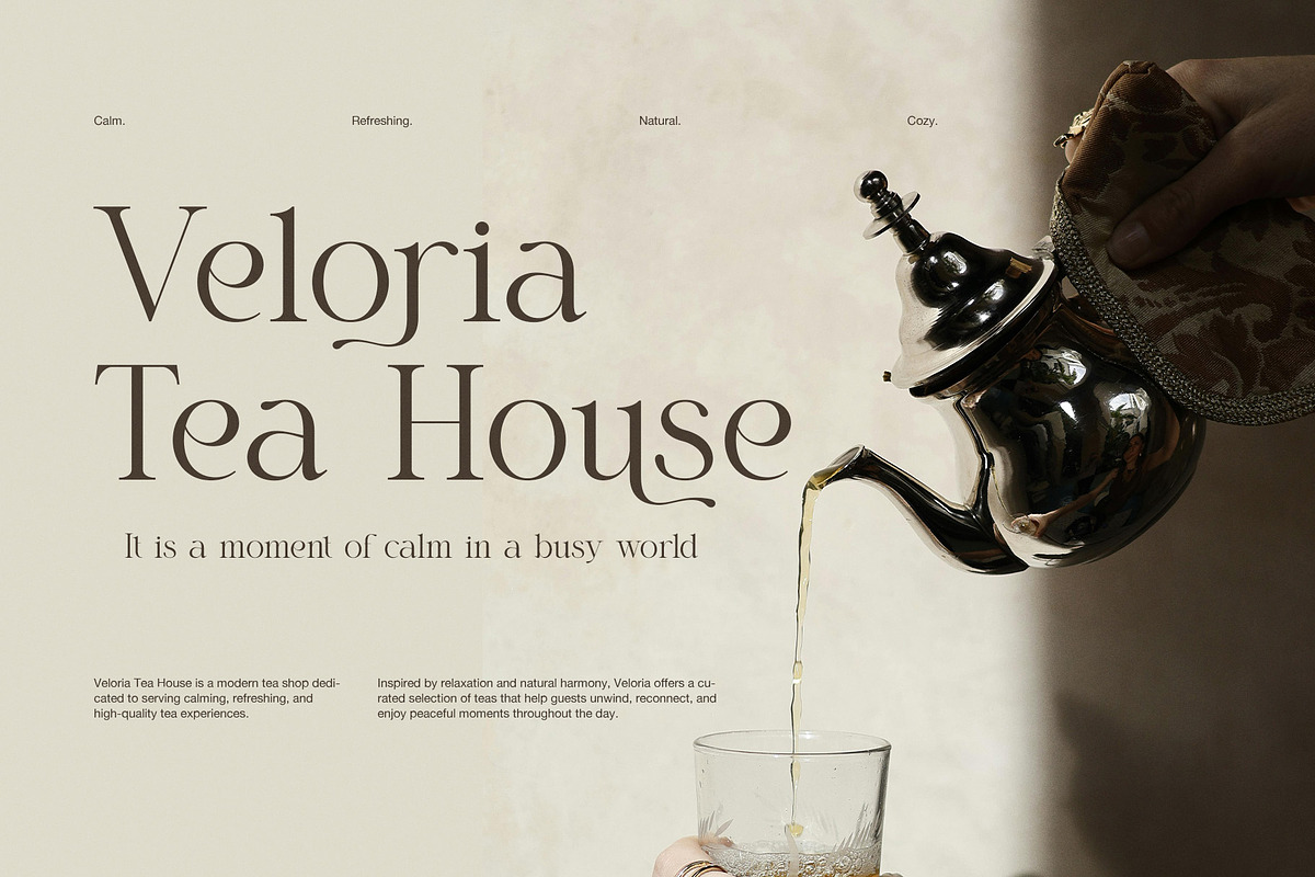 Mangli Elegant Display Serif Font, a Serif Font by Graphicxell (Photo 5 of 8)