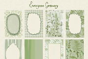 Greenery & Ferns PNG Illustrations, a Decorative Illustration by whiteheartdesign (Thumbnail 12 of 19)