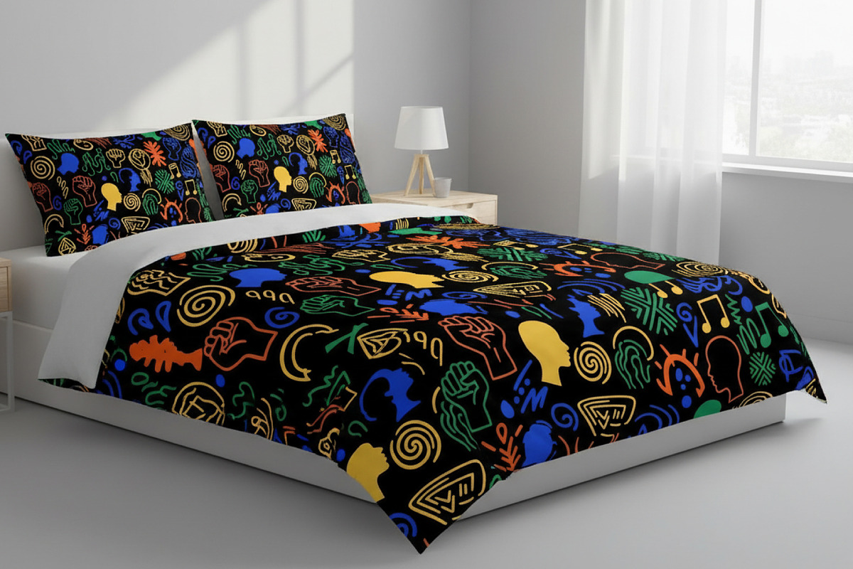 Black History Month Abstract Pattern, an Illustration by T-shirt Pond (Photo 10 of 11)