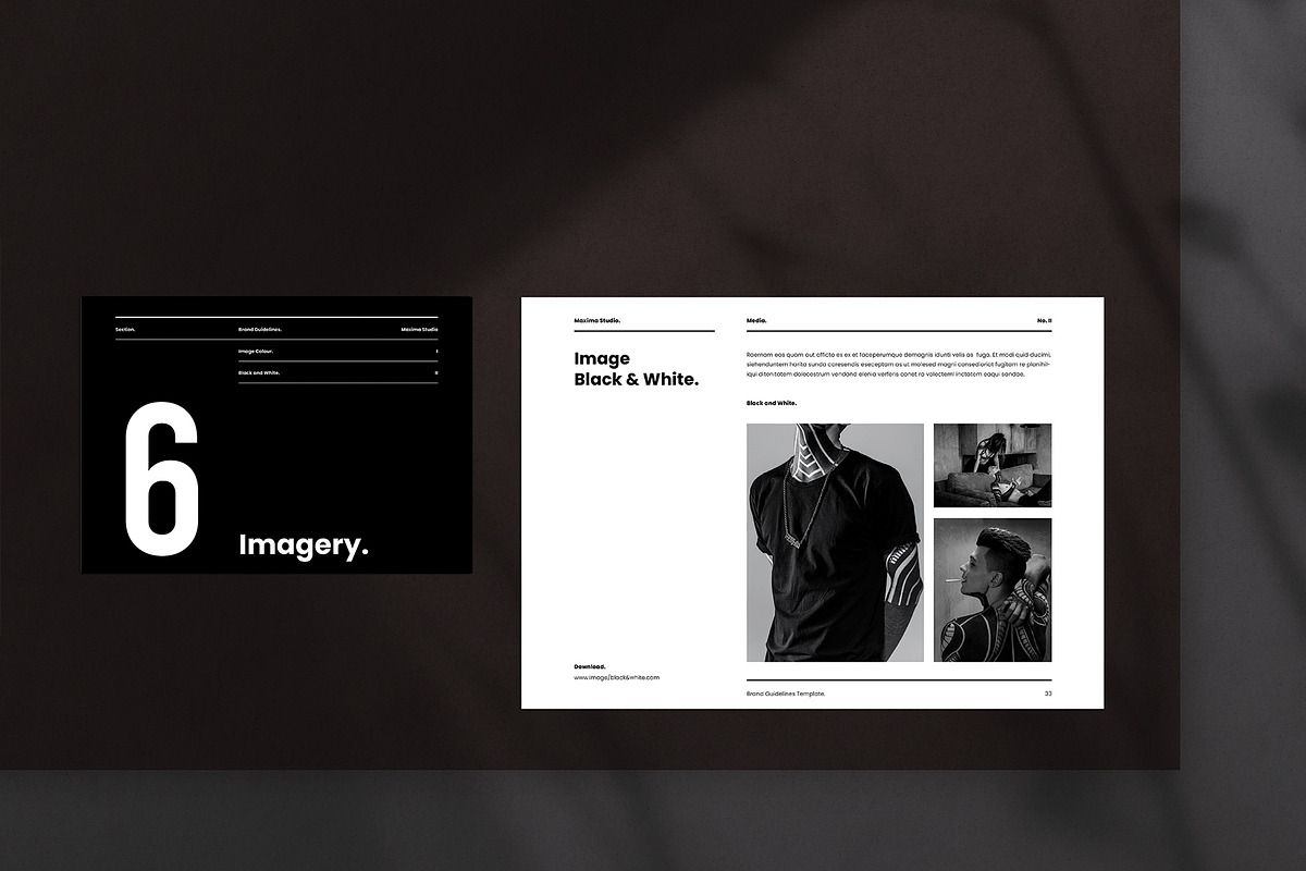 Brand Guidelines, a Brochure Template by Occy Design (Photo 8 of 10)