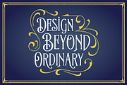 Blacknose - Vintage Inspired, a Serif Font by Arterfak Project (Thumbnail 3 of 11)