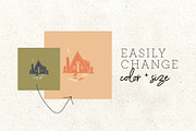 Homebody Quaint House Illustrations, a Pattern Graphic by Maddie Jensen Design (Thumbnail 4 of 7)