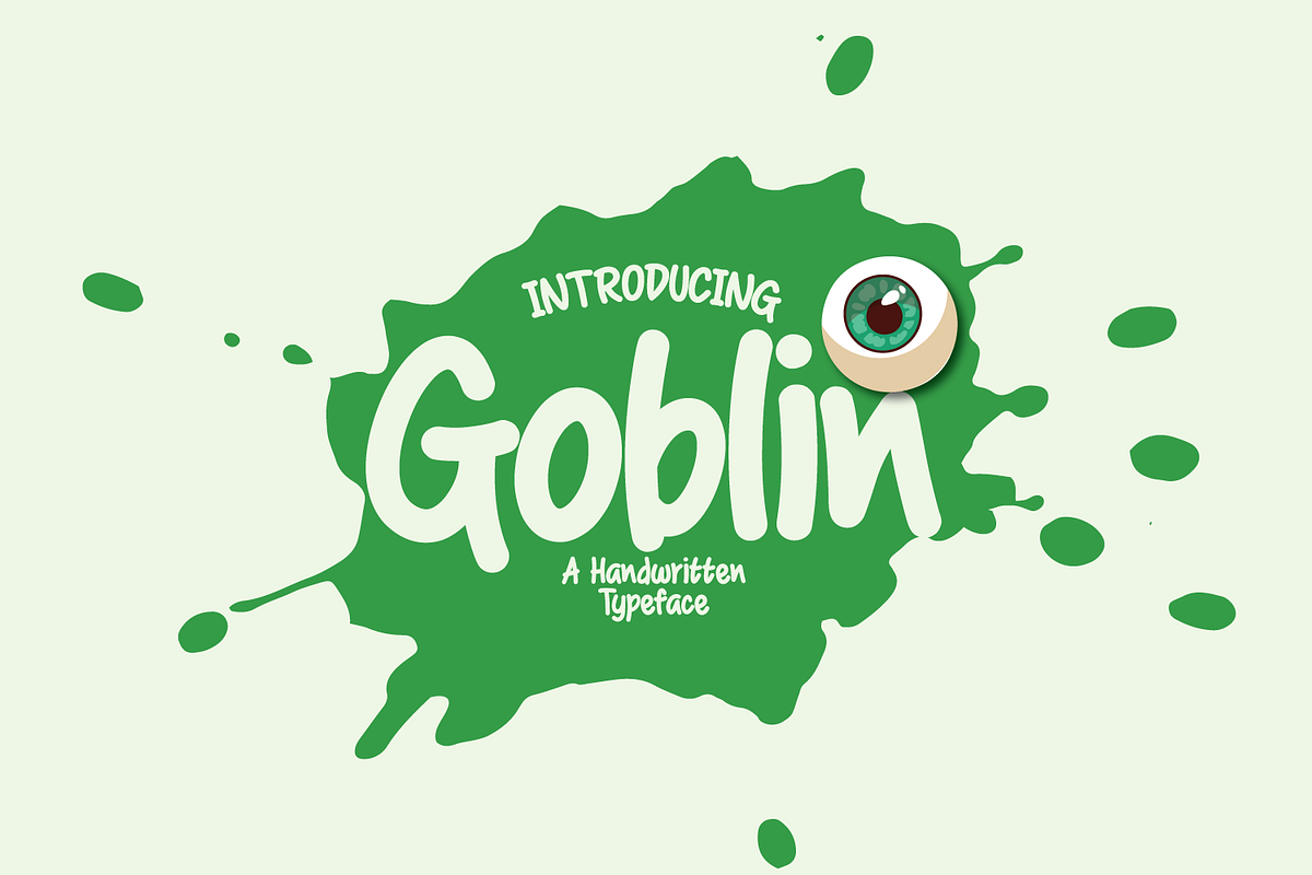Goblin, a Handwritten Font by Linecreative (Photo 1 of 8)