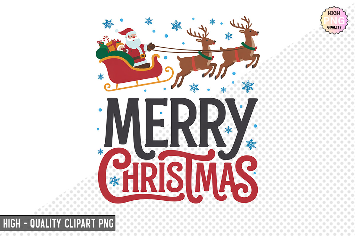 Merry Christmas Sublimation Bundle, a Graphic by crative8112 (Photo 4 of 10)
