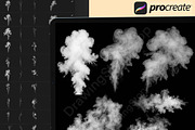 220+ Procreate Smoke & Fire Brushes, a Brush Add-On by DrawingStoryShop (Thumbnail 2 of 7)