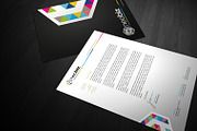 RW Neobiz Modern Identity + Logo, a Stationery Template by Reclameworks (Thumbnail 3 of 5)