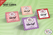 Buffet or Name Tent Cards Mockup, a Packaging Mockup by INCDesign (Thumbnail 1 of 6)