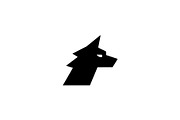 Fox Head Silhouette, an Animal Illustration by Vectorium Studio (Thumbnail 1 of 4)