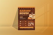 Bakery House Flyer, a Flyer Template by SquidPixey (Thumbnail 1 of 6)
