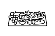 Cutting Board Vector Bundle, an Illustration by jahid234 (Thumbnail 27 of 51)