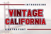 Vintage California, a Font by Limited.studio (Thumbnail 1 of 6)