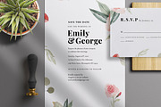 Watercolour Floral Wedding Suite, an Invitation Template by Azka Creative (Thumbnail 3 of 9)
