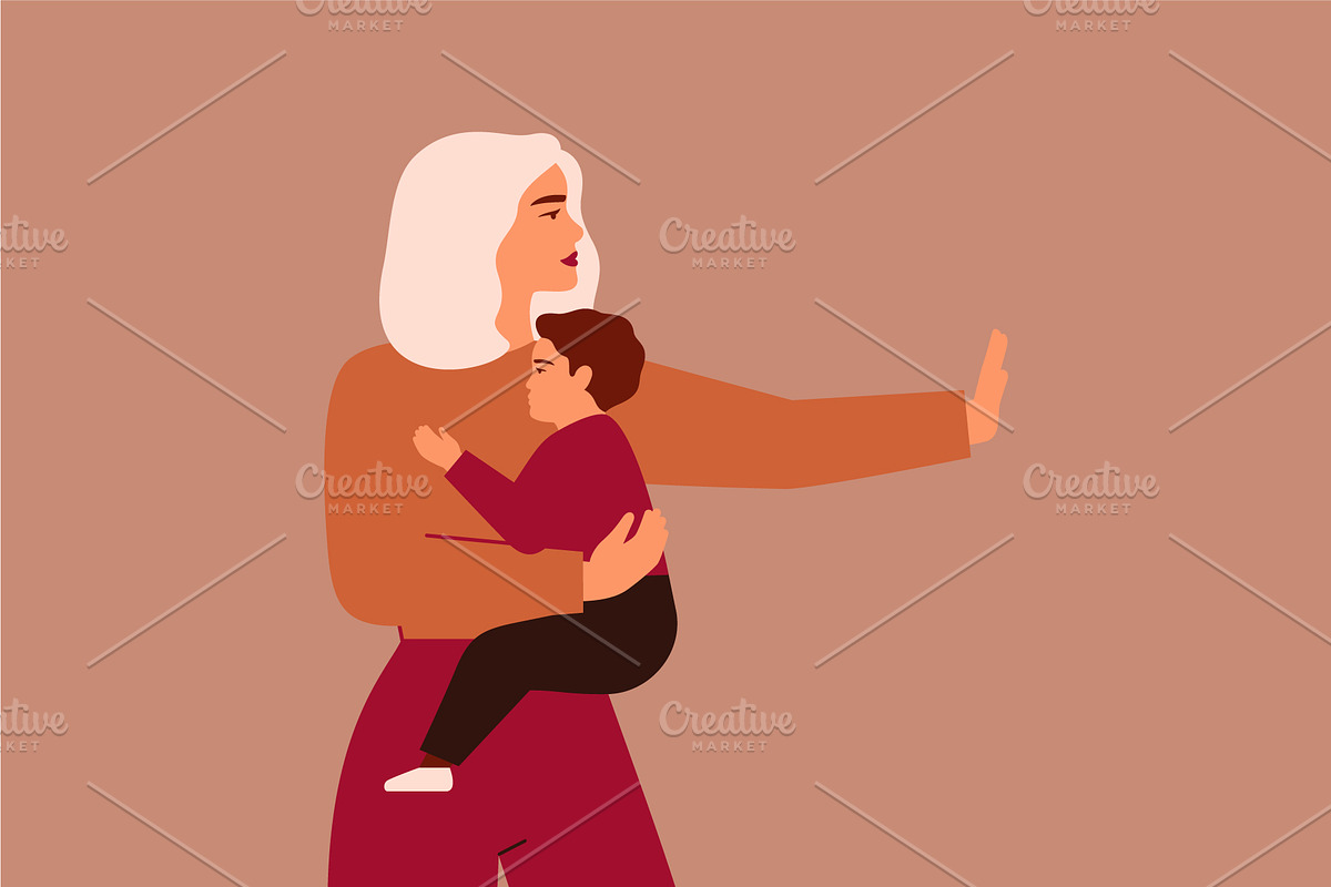 Stop Violence Against Children, an Illustration by Mary Long (Photo 2 of 4)