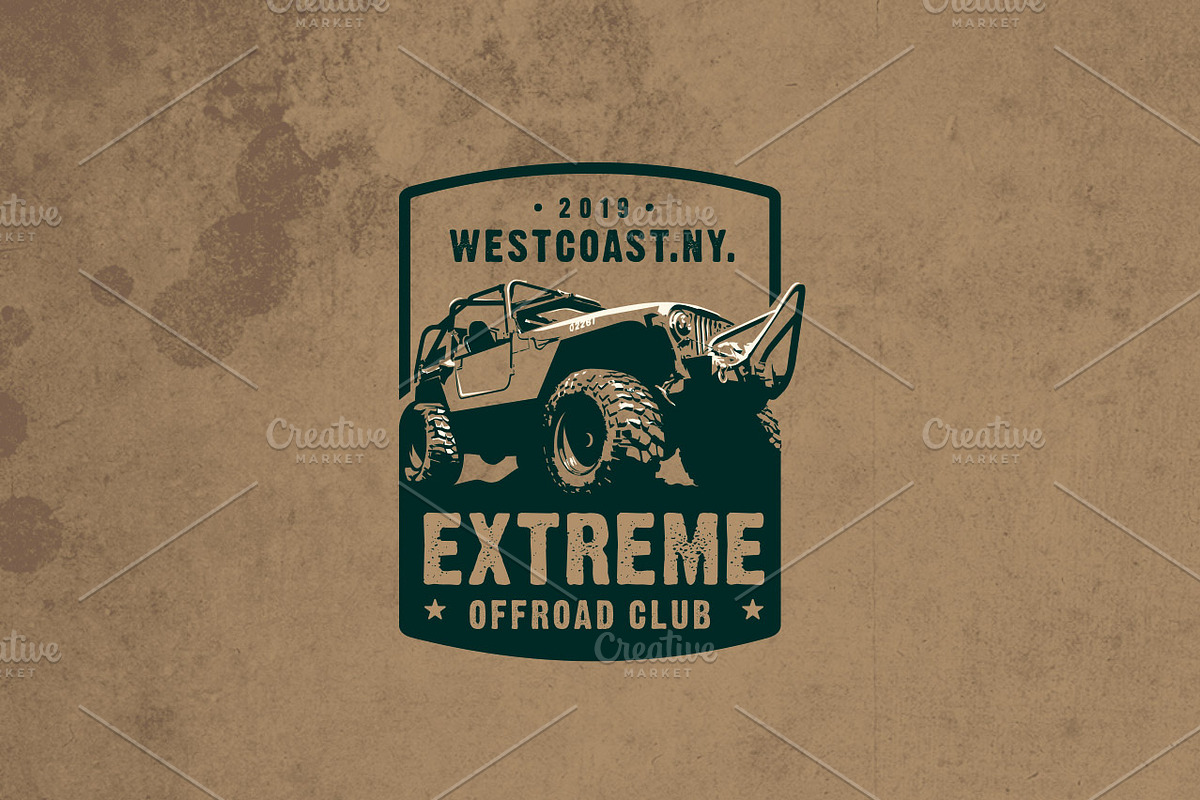 OffRoad Club Logo Temp., a Branding & Logo Template by g design (Photo 3 of 3)