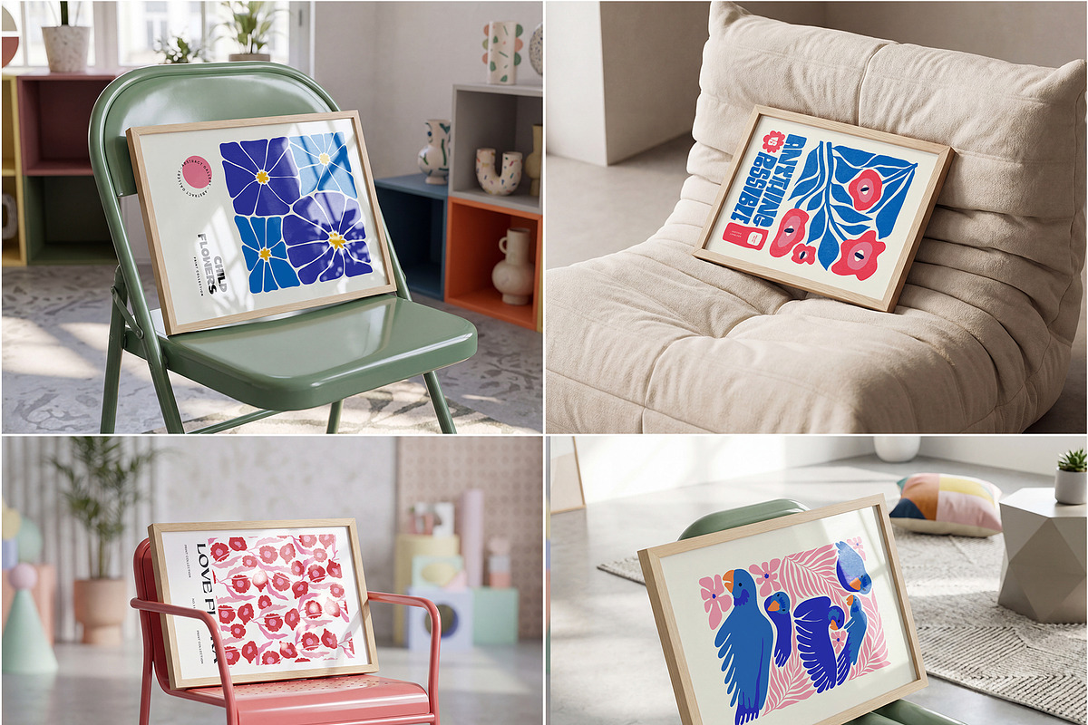 60+ Landscape Frame Mockup PSD, a Household Mockup by MockupShopi (Photo 15 of 20)